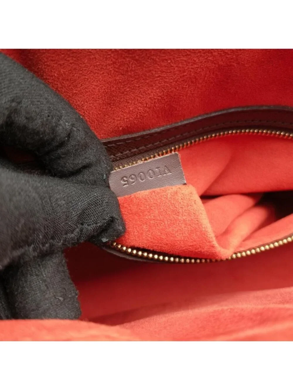 Louis Vuitton Triana Ebene Damier Canvas Handbag